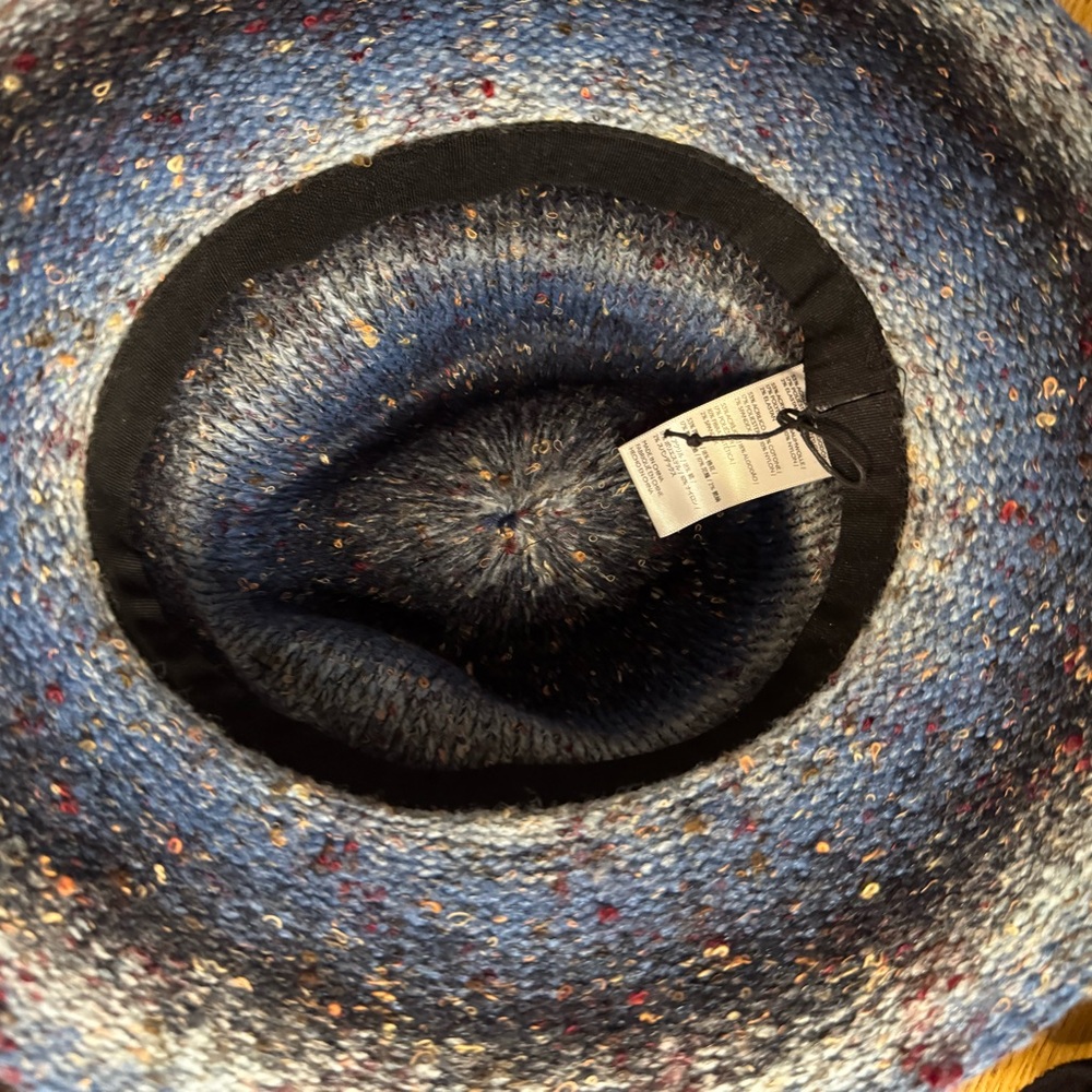 Paul Smith Blue Wide Brim Hat - Picture 4 of 4